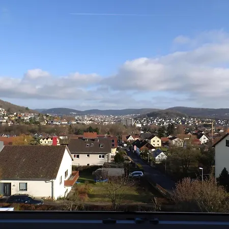 Haus Holzheimer Mit Blick Auf Rhoen * Bad Kissingen